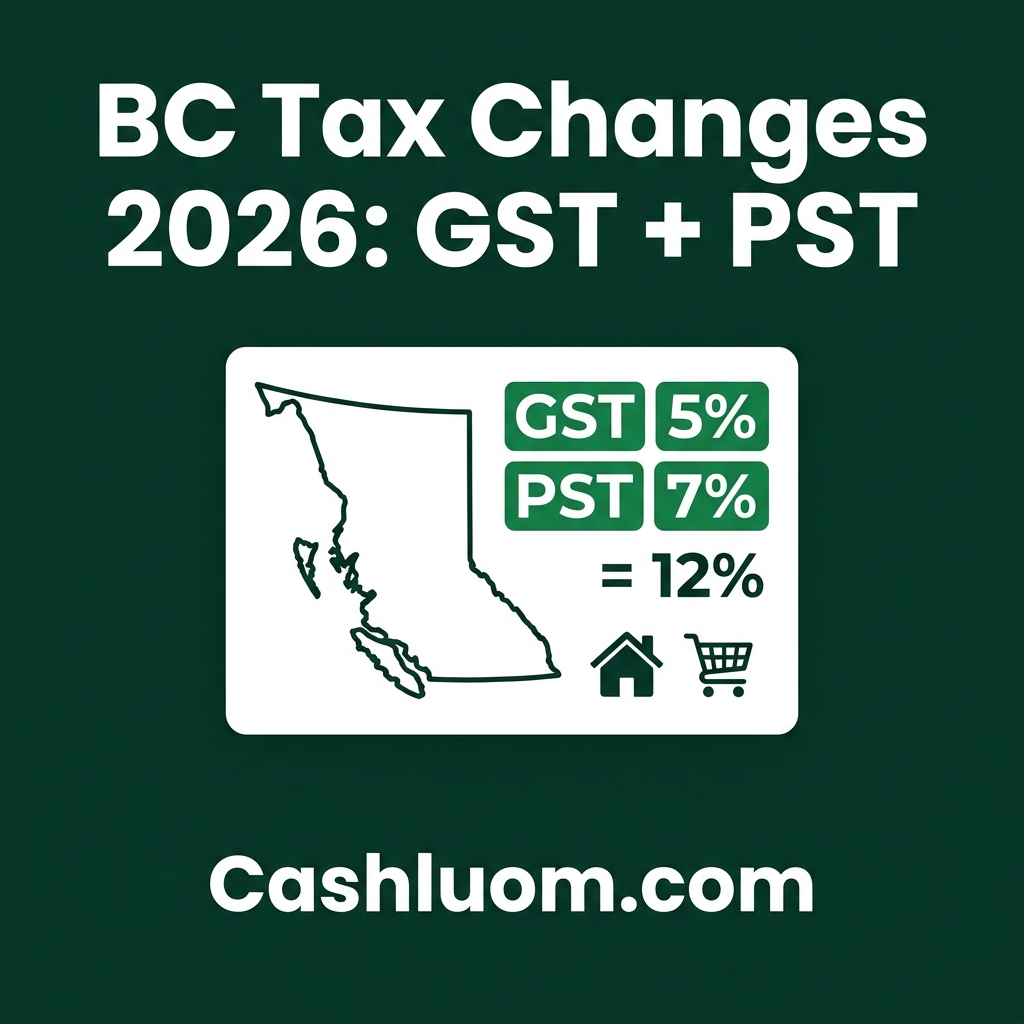 BC Tax Changes 2026: GST and PST Explained