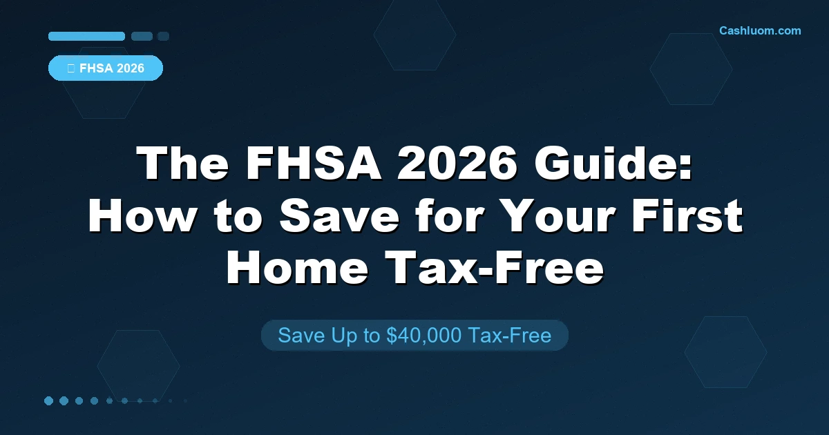 The FHSA 2026 Guide: How to Save for Your First Home Tax-Free