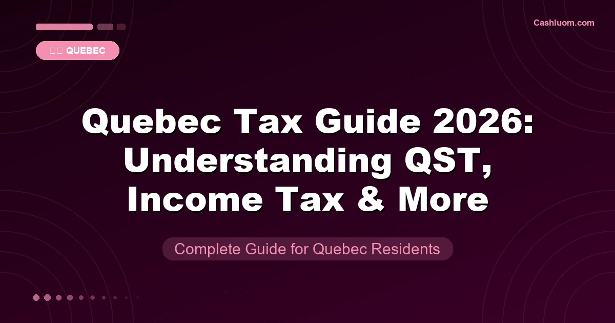 Quebec Tax Guide 2026: Understanding QST, Income Tax, and RL-1 Slips